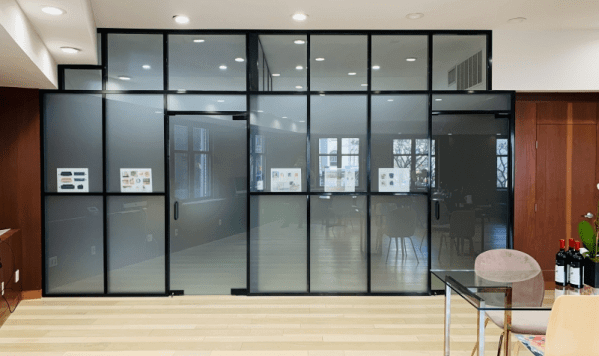 Glass Partition Walls System By Crystalia Glass Llc