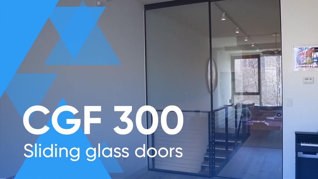 Sliding glass doors CGF 300