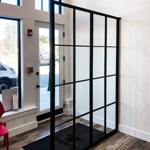 Check out our completed steel partition projects!