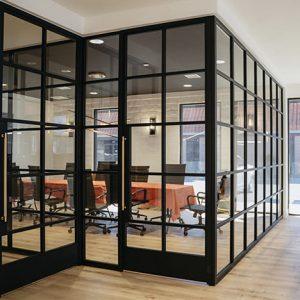 Check out our completed steel partition projects!