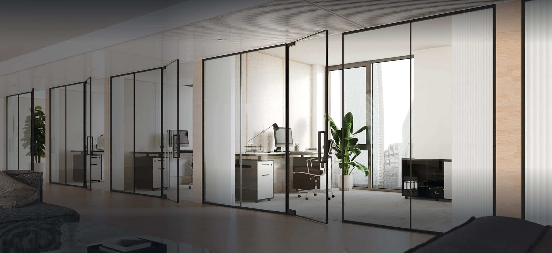 Modern Glass Partitions to fit your interior