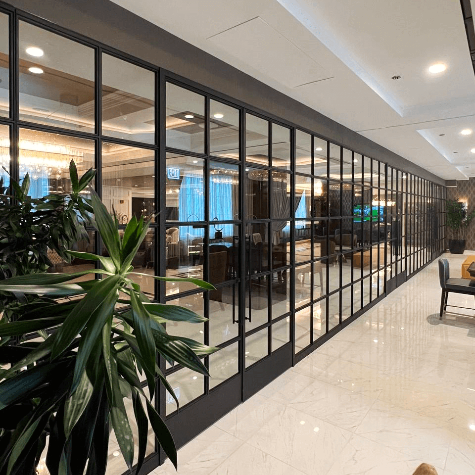 Custom Steel Glass Partitions: The Perfect Blend of Style and Security